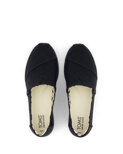 TOMS Black Alpargata Plus Shoe
