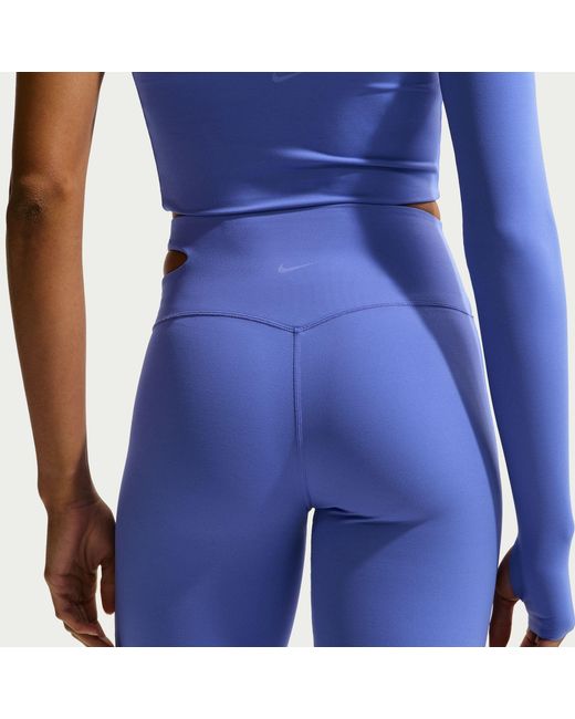Nike Blue Performance Gym Legging