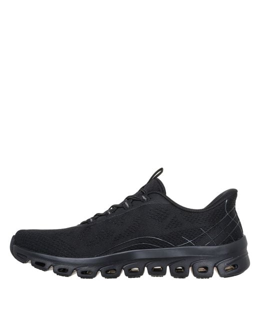 Skechers Blue Slip On Trainers