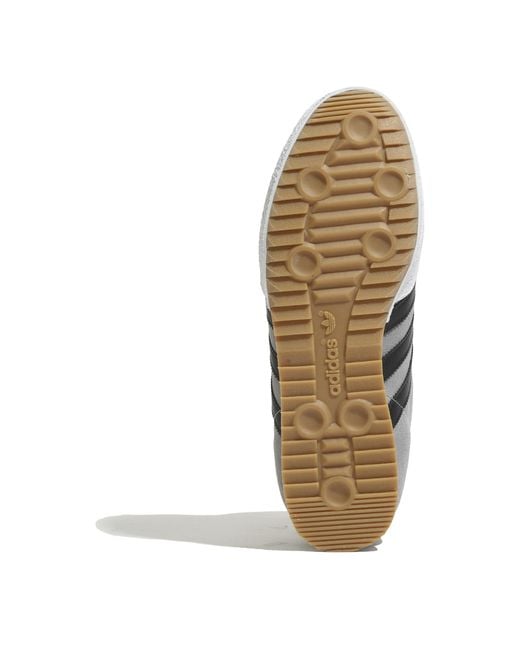 Adidas Gray Originals Samba Suede Trainers for men