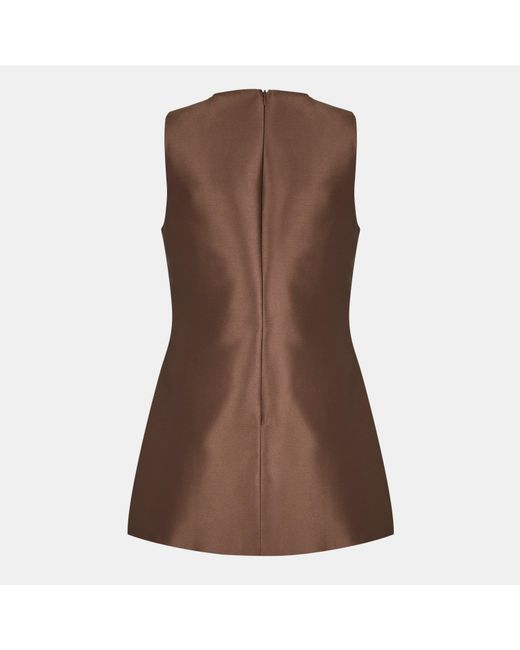 Odd Muse Brown The Ultimate Muse Satin Shift Dress