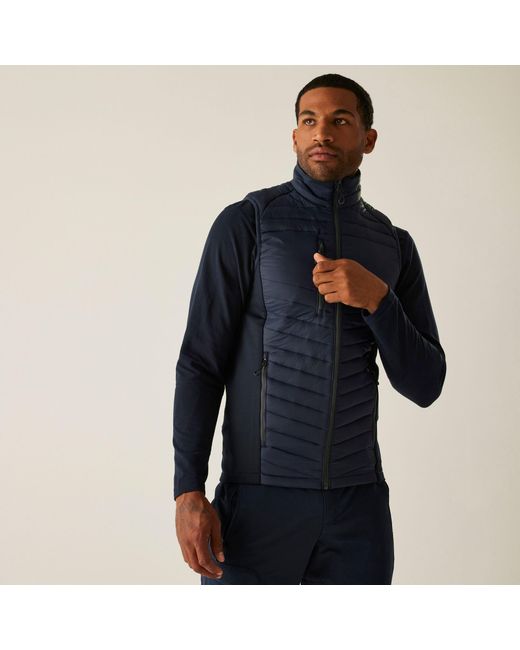 Regatta Blue Navigate Hybrid Bodywarmer for men