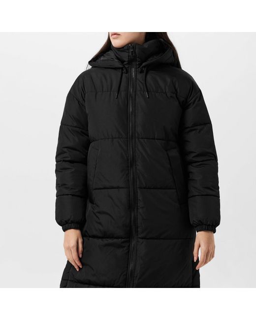 Vero Moda Black Klea Water Resistant Insulated Long Puffer Jacket