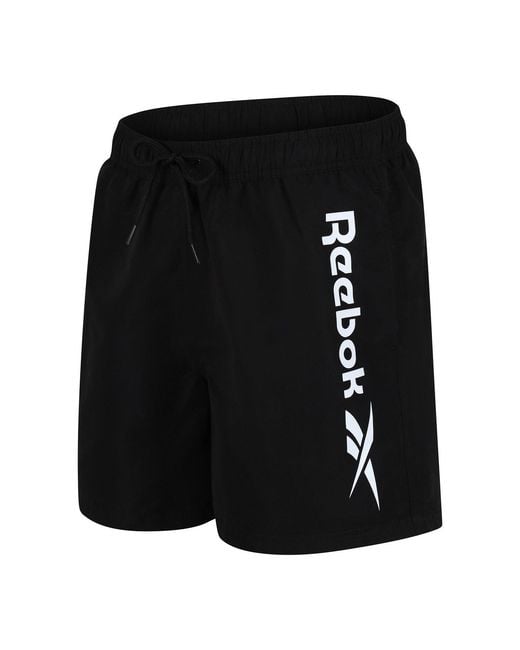 Reebok Black Swim Shorts Yestin for men