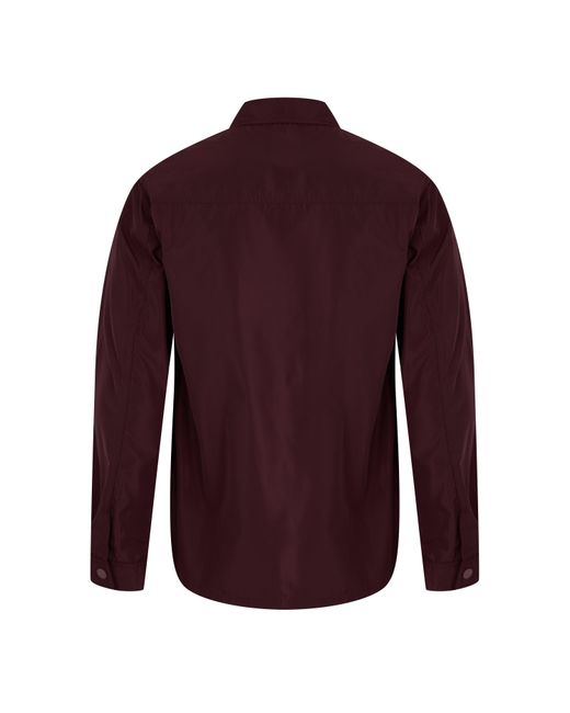 Pretty Green Red Pg Porter Overshirt for men