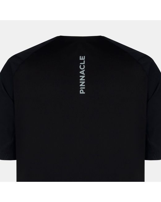 Pinnacle Black Short Sleeve Mtb Jersey for men