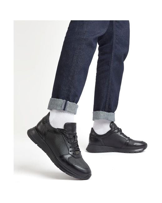 Dune Black Treats Trainers for men