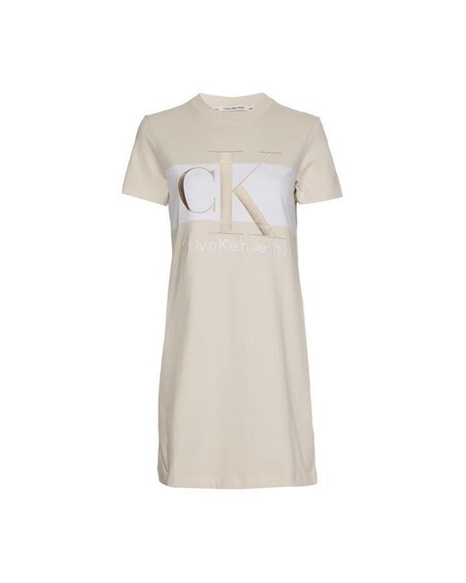 Calvin Klein Natural Block T-shirt Dress
