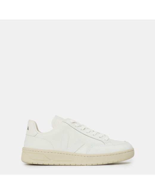 Veja White V Leather Court Trainers