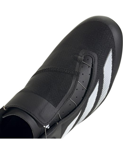 Adidas Black Tempo Stripes Boa Road Cycling Shoes for men