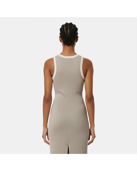 Jack Wills Natural Knitted Maxi Jumper Dress