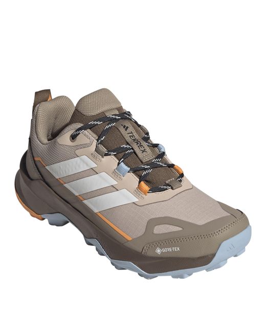 Adidas Brown Terrex Skychaser Ax5 Gore-Tex Hiking Shoes