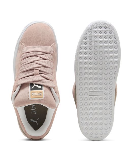 PUMA Pink Suede Xl Trainers