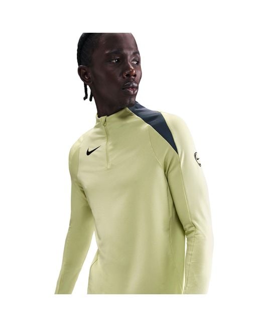Nike Green Strike 1/2-Zip Drill Top for men