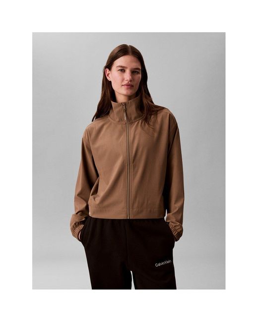 Calvin Klein Brown Windbreaker