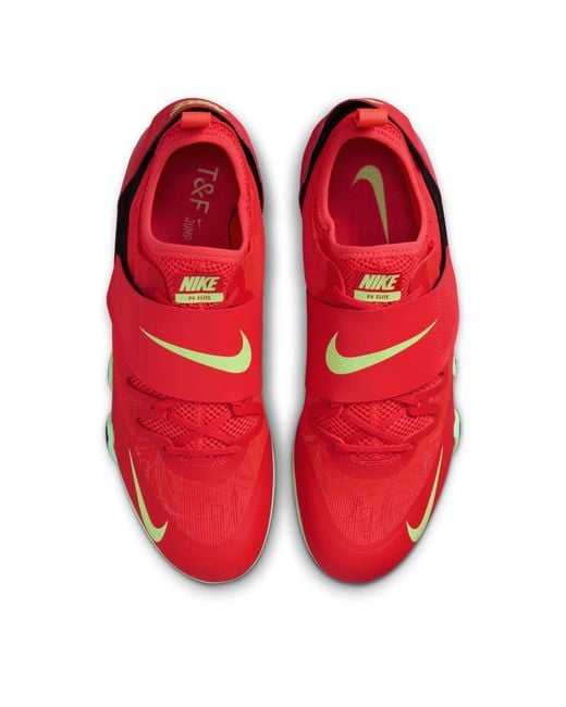Nike Red Track Running Spikes for men