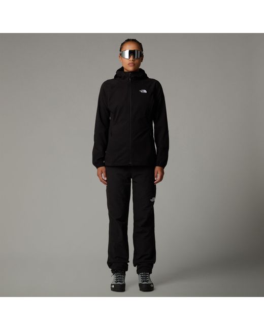 The North Face Black Nimble Lightweight Weather-Resistant Softshell Jacket