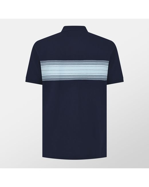 Original Penguin Blue Cotton Short-Sleeve Polo Shirt for men