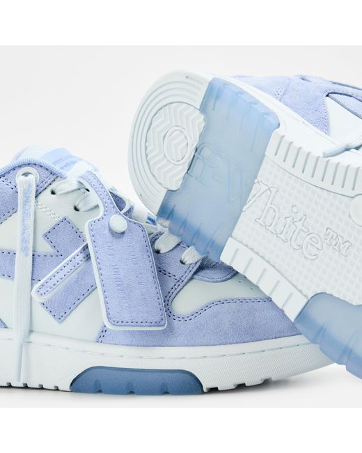 Off-White c/o Virgil Abloh Blue Out Of Office Trainers, Signature Arrows Sneakers