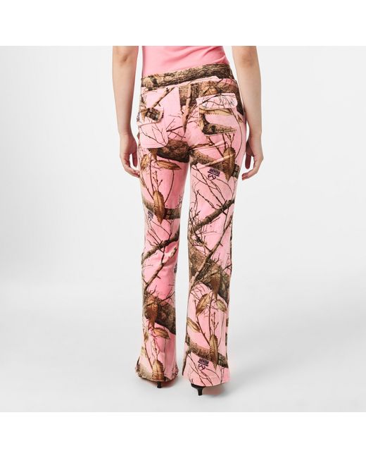 Pleasures Pink X Juicy Couture Realtree Velour Track Pants