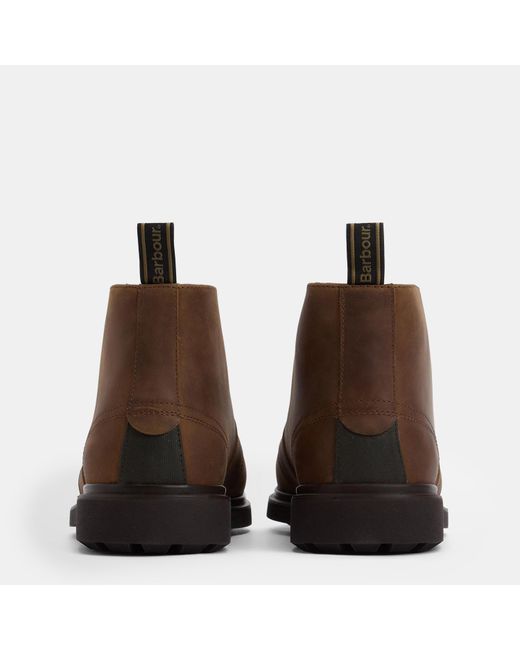Barbour Brown Meays Chukka Boots for men