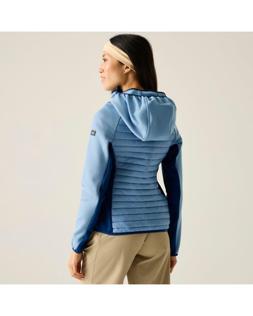Regatta Blue Andreson Hybrid Water-Repellent Jacket