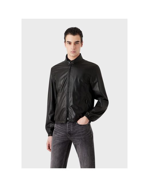 Emporio Armani Black Emporio Armani Jacket for men