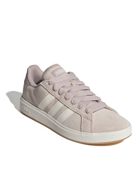 Adidas Pink Adiads Grand Court Base 00S Shoes for men