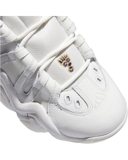 Adidas White Crazy Basketball Trainers for men