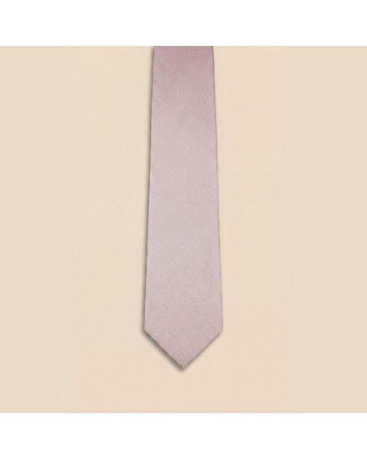 Without Prejudice Natural Allegra Silk Texture Tie for men