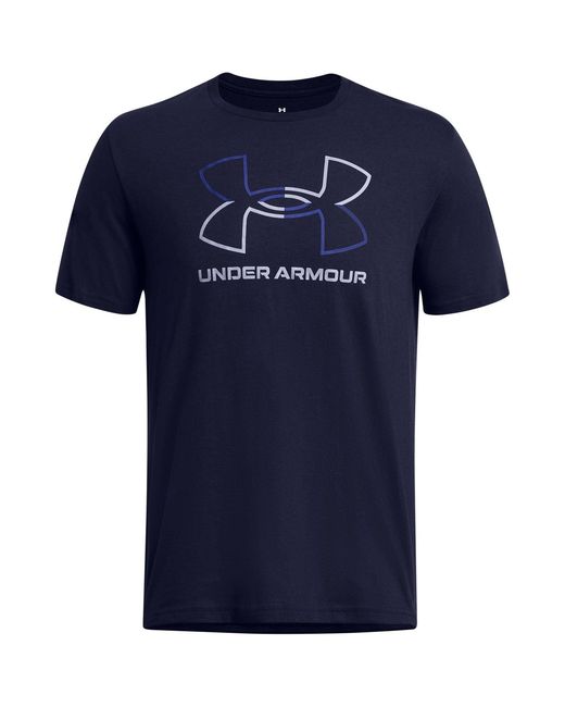 Under Armour Blue Foundation Short Sleeve for men