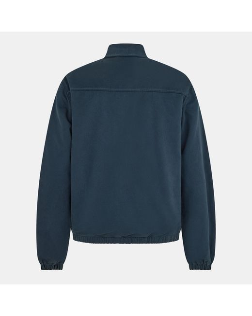 Farah Blue Cane Blouson Lightweight Overshirt for men