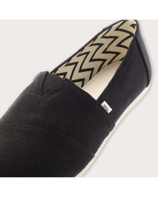 TOMS Black Alpargata Classic Espadrilles