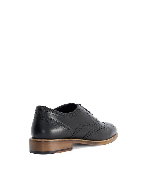 Dune Black Brogues for men