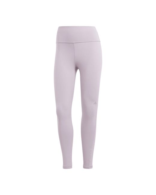 Adidas Purple Ultimate 7/8 Performance Running Tights