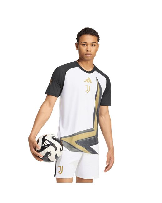 Adidas Black Juventus Pre Match Shirt 2026/27 for men