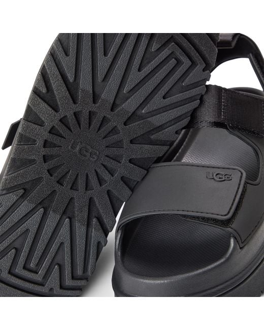 Ugg Black Golden Glow Sandals