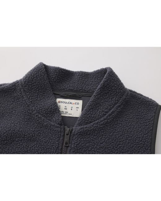SoulCal & Co California Blue Soul Lightweight Padded Gilet