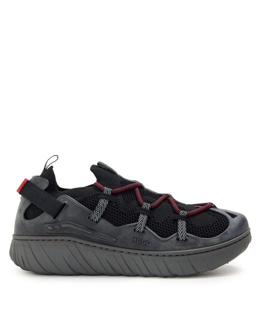 HUGO Black Reeflyn Slon Kn Casual Low-Top Trainers for men