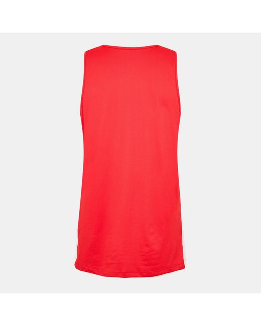 Nike Red Performance Basketball Jersey for men