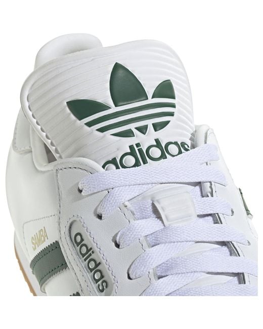 Adidas Gray Samba Super Trainers for men