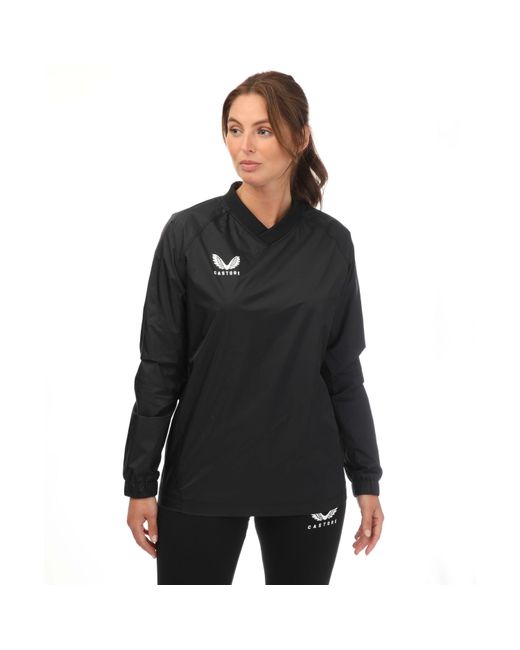 Castore Black Weatherproof Long-Sleeve Performance Gym Top