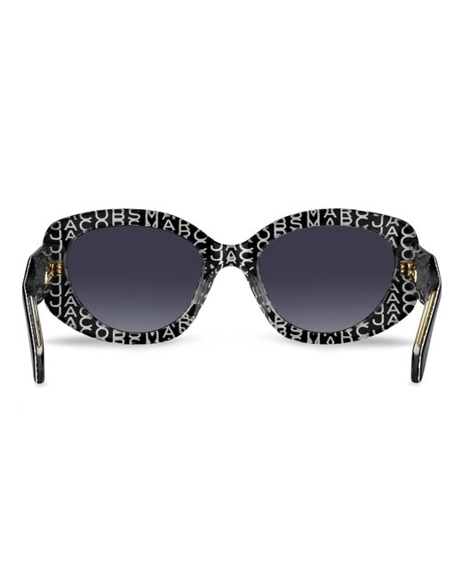 Marc Jacobs Black Round Sunglasses