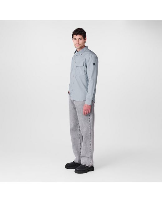 Belstaff Blue Scale Shirt for men