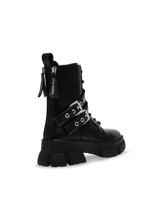 Steve Madden Black Traction Boot Slippers