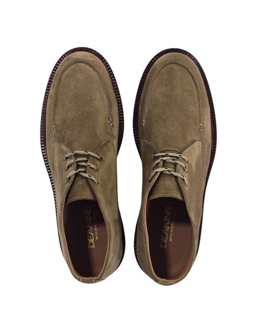 Deakins Green Deaks Benjamim Suede Lace Up Chukka Boots for men
