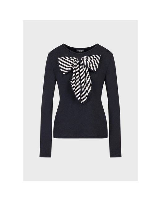 Emporio Armani Blue Sweatshirt