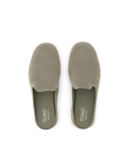 TOMS Natural Flat Mules for men