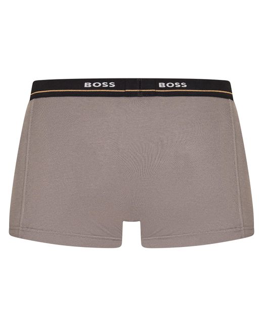 Boss Blue Bodywear 5 Pack Boxer Trunks With Logo Detail for men