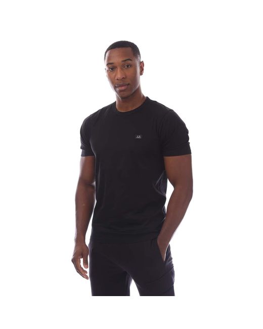 C P Company Black Oversized Padded Coach Jacket for men